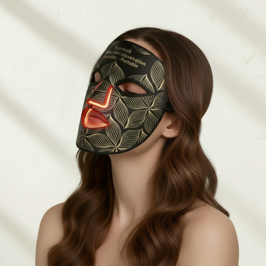 Masque LED Visage Anti-Âge – Thérapie Lumineuse Professionnelle à Domicile